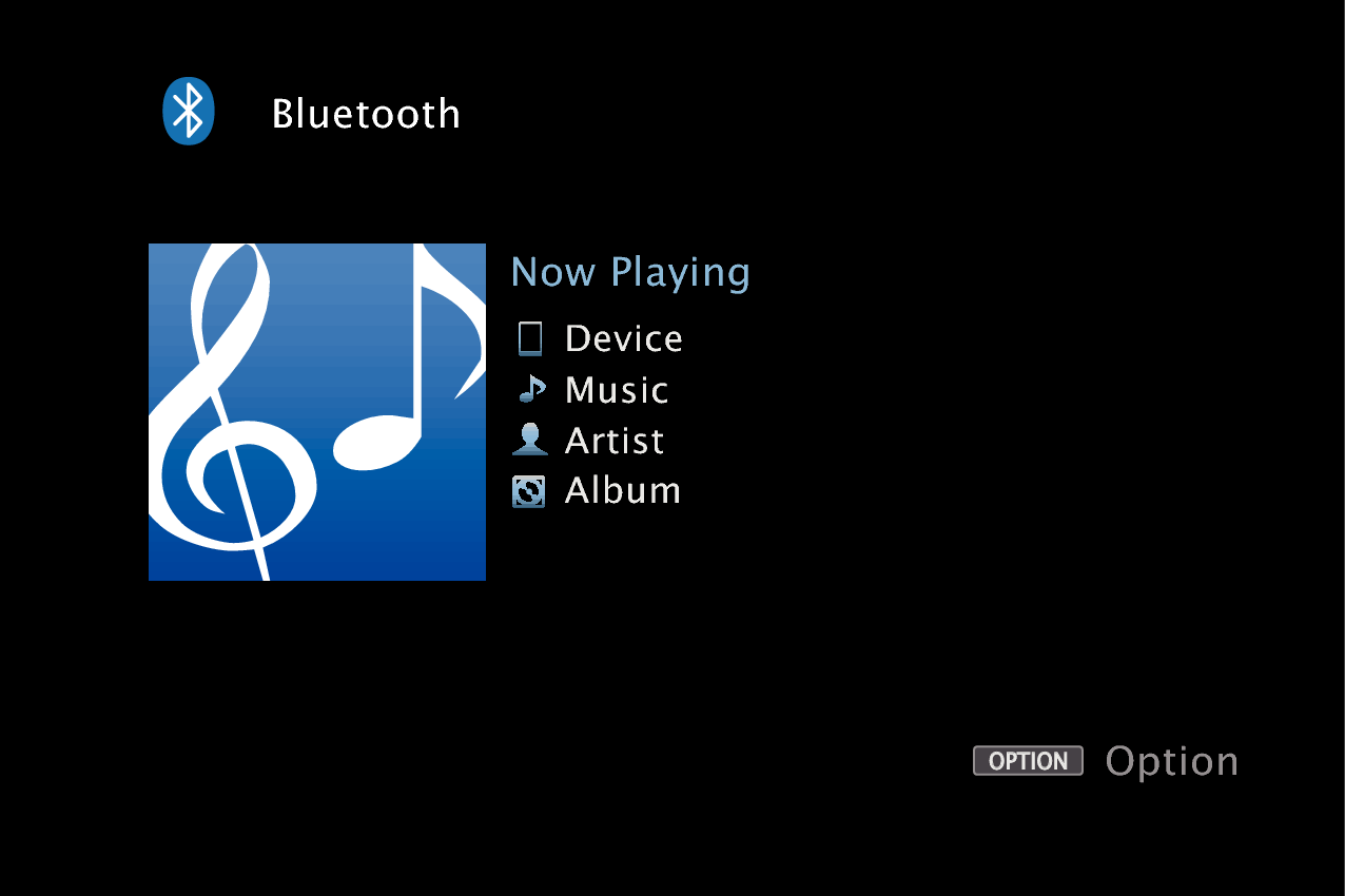 GUI Bluetooth